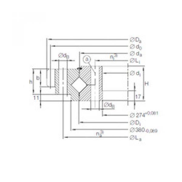 thrust ball images bearings XA 20 0352 H INA #1 image