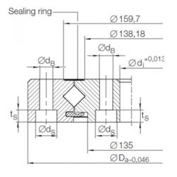 thrust ball images bearings XU 08 0149 INA #1 image