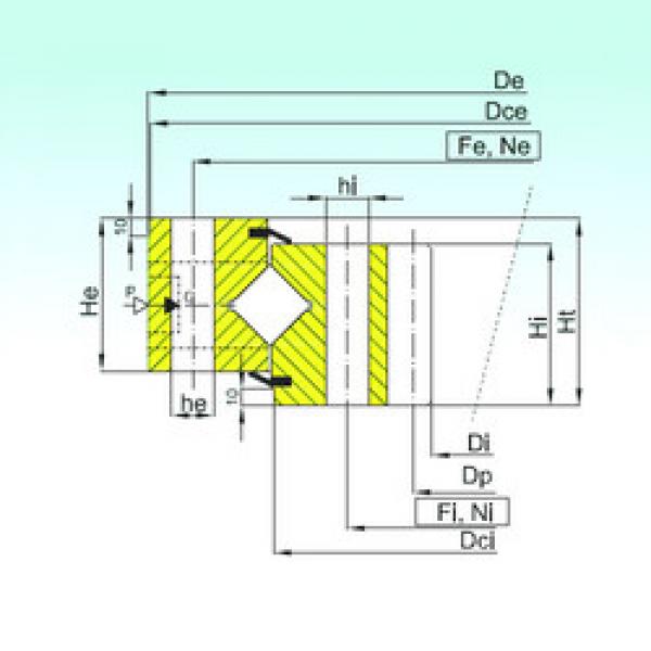 thrust ball images bearings ZR1.36.1304.400-1SPPN ISB #1 image