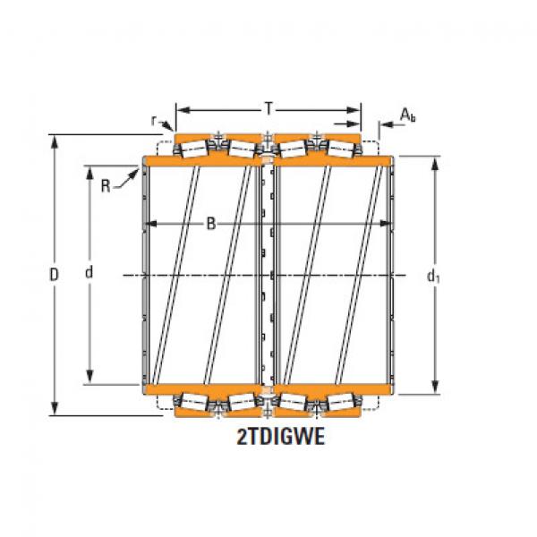 four-row tapered roller Bearings 48680dgw 48620 #1 image