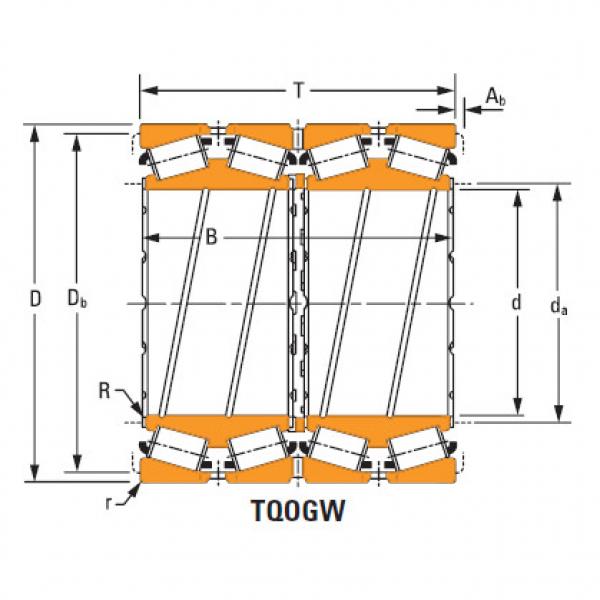 four-row tapered roller Bearings 46791dw 46720 #2 image