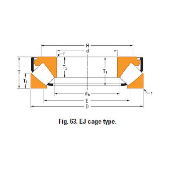 Thrust spherical roller bearing 29396em #1 image