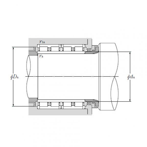 Four Row Cylindrical Roller Bearings NTN 4R4039 #4 image