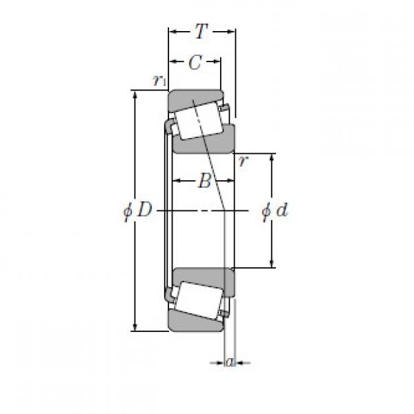 Single Row Tapered Roller Bearings NTN CR-14403 #2 image