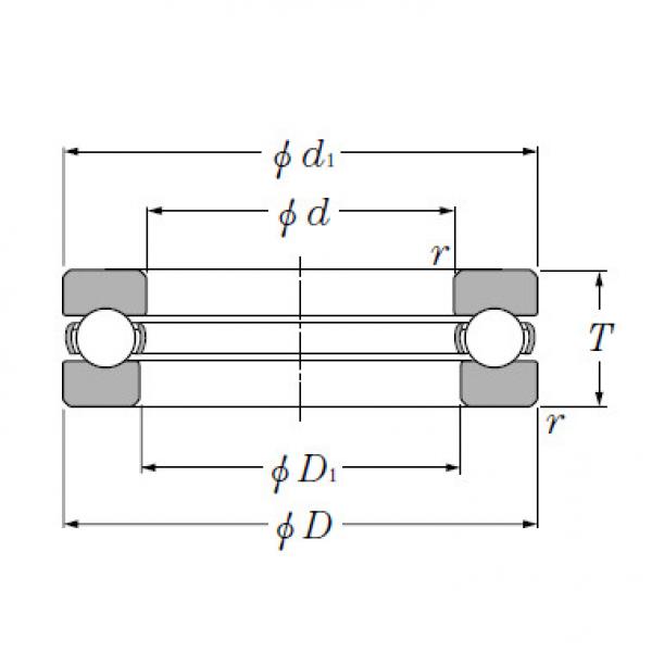 Thrust Bearings Assembly 51180 #2 image