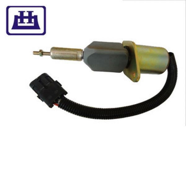 3930234 SA-4335-24 Engine Parts Long Stroke 24V DC Stop Solenoid for 6CT 8.3 PC360-7 #1 image